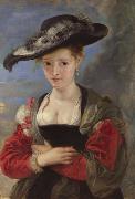 Peter Paul Rubens Portrait of Susanne Fourment (mk08) oil painting reproduction